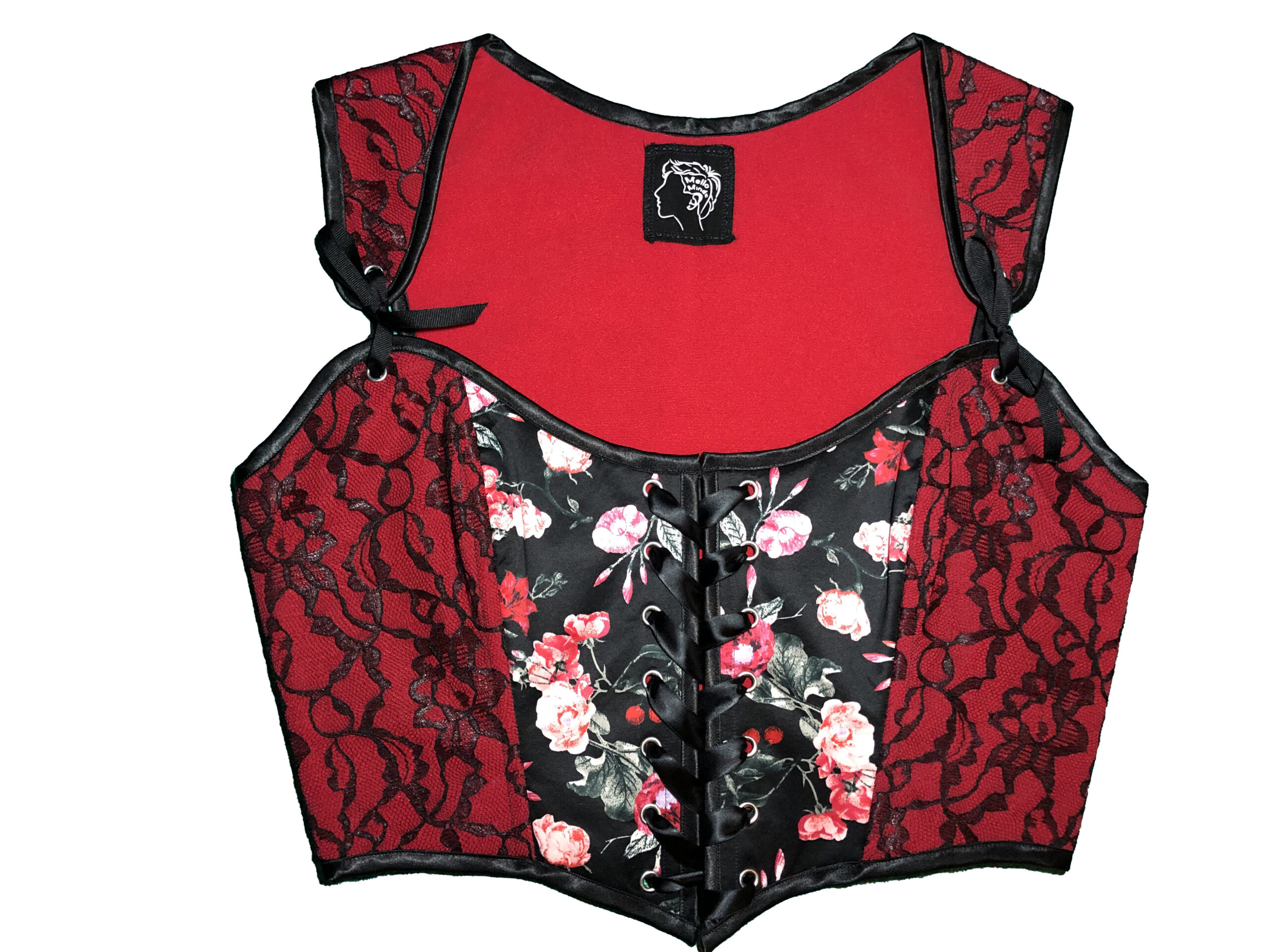 Red Lace Stays