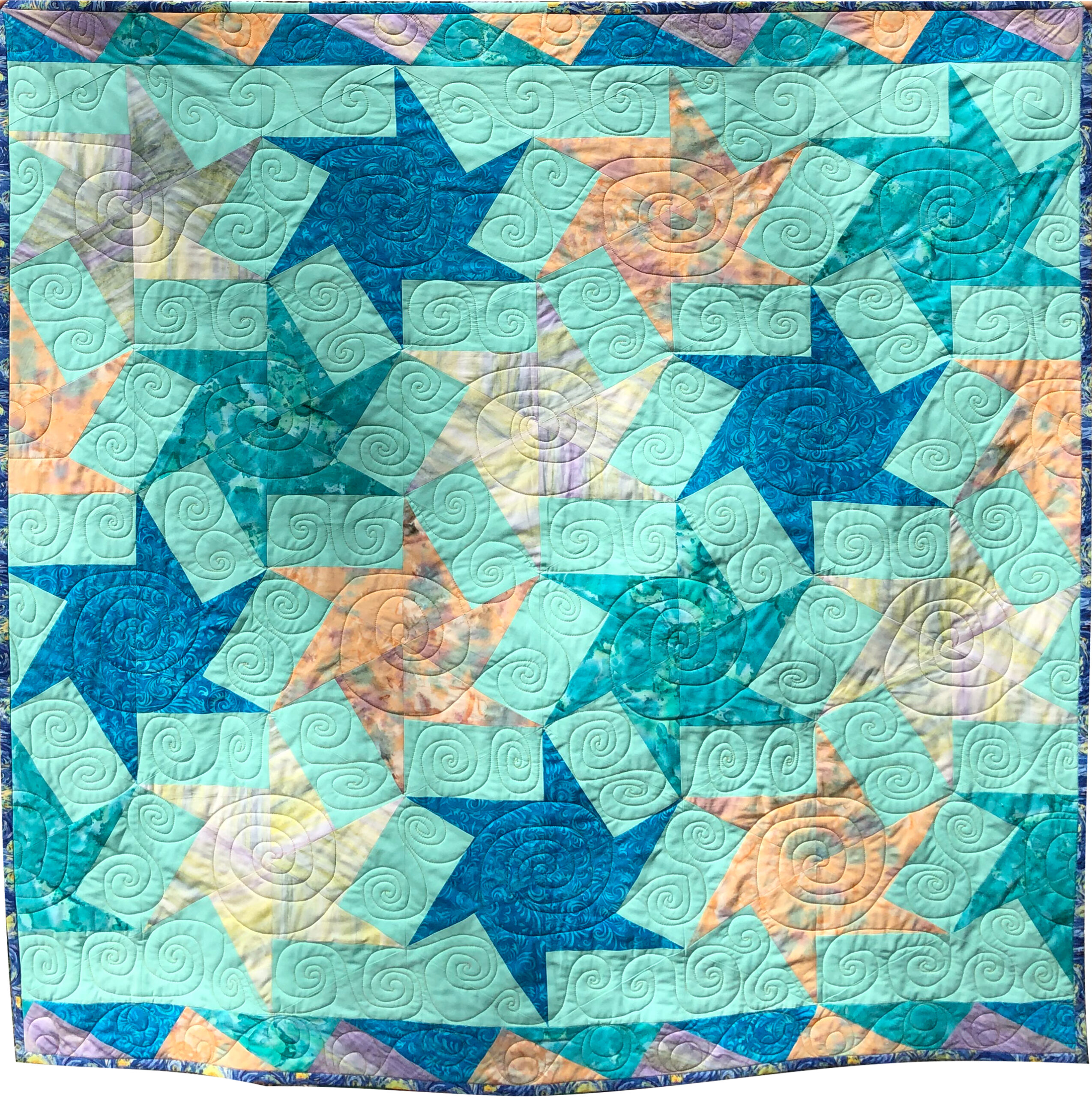 Starry Night Baby Quilt