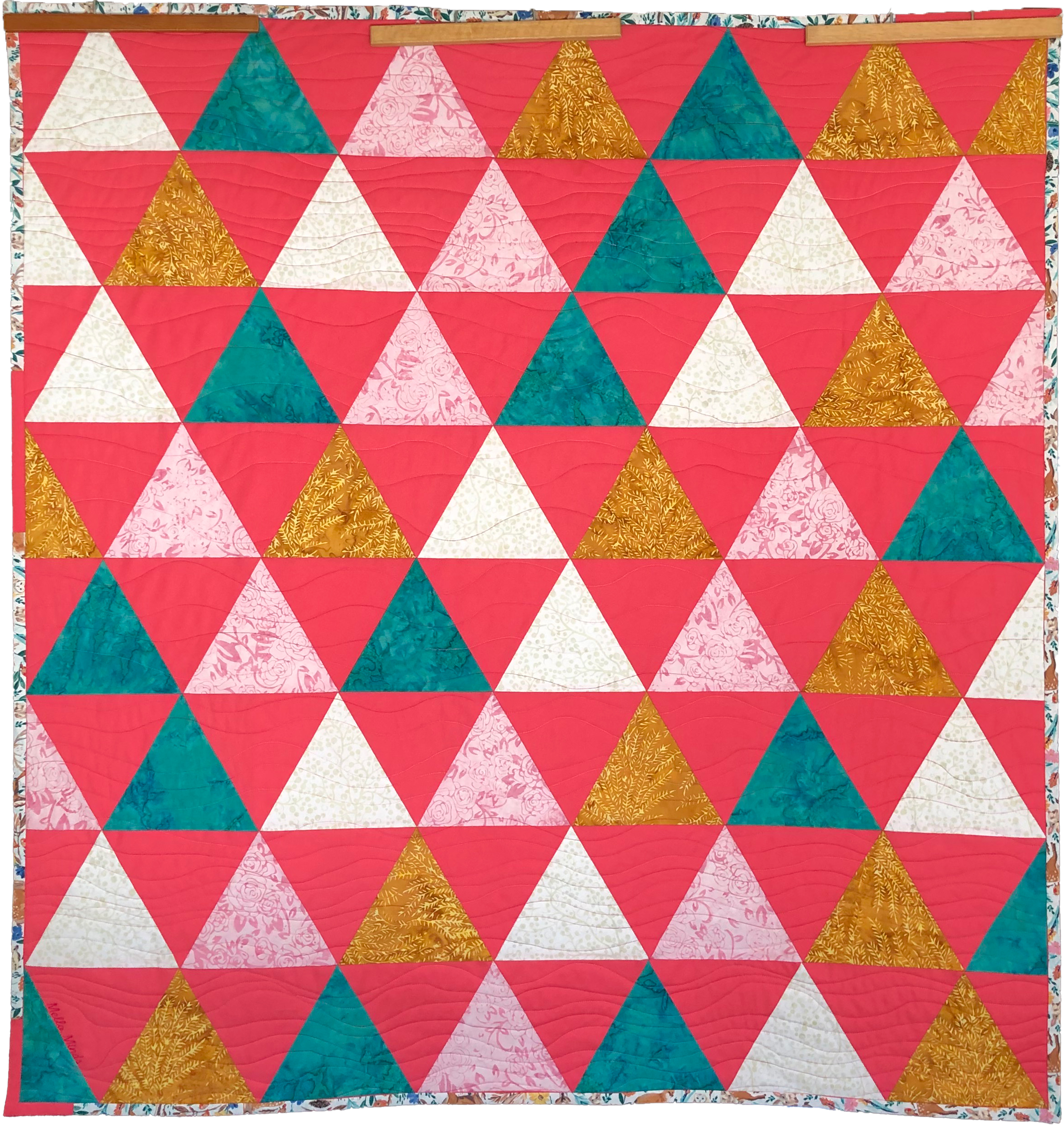 Woodland Creatures Baby Quilt