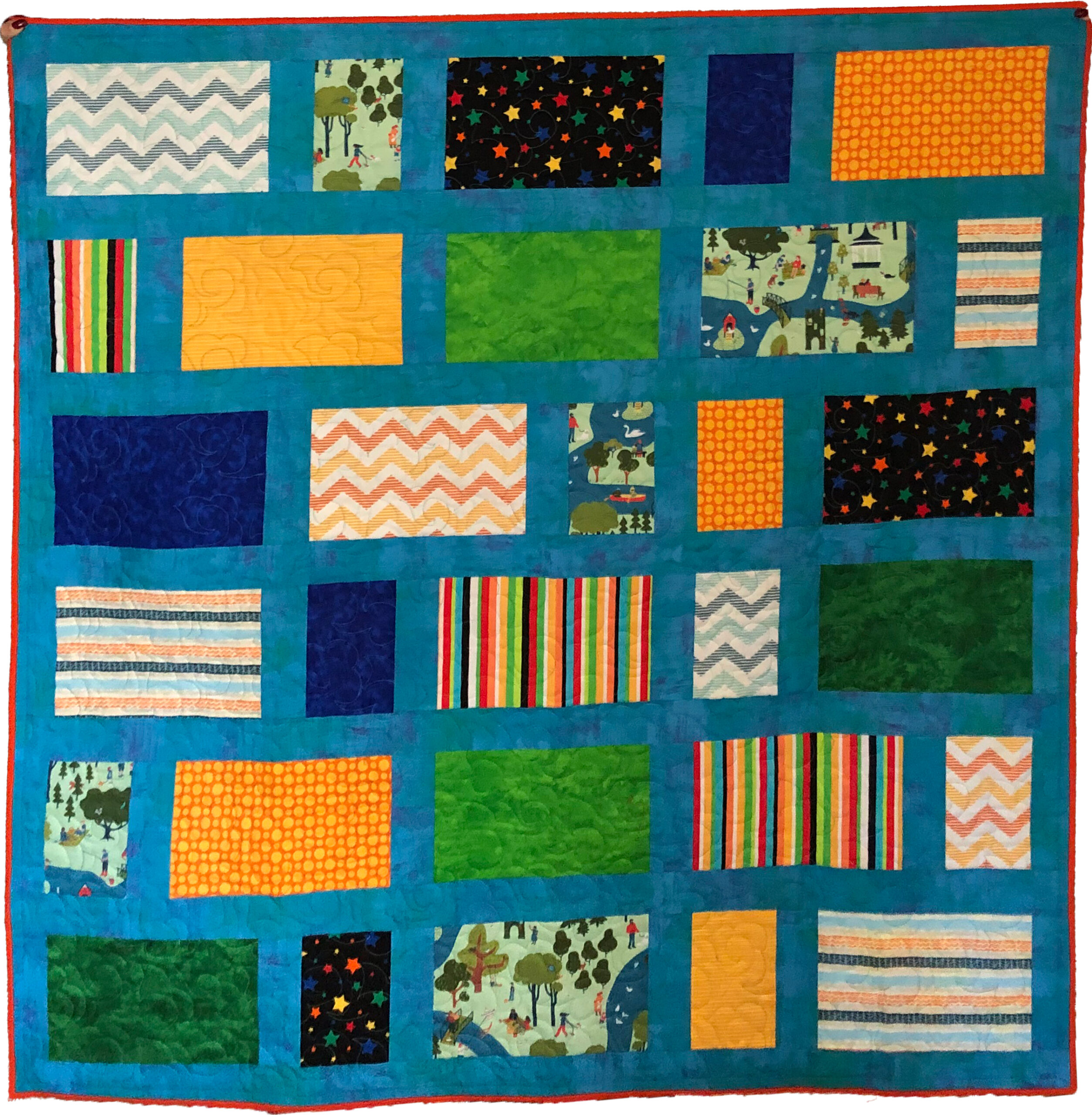Around the World Baby Quilt
